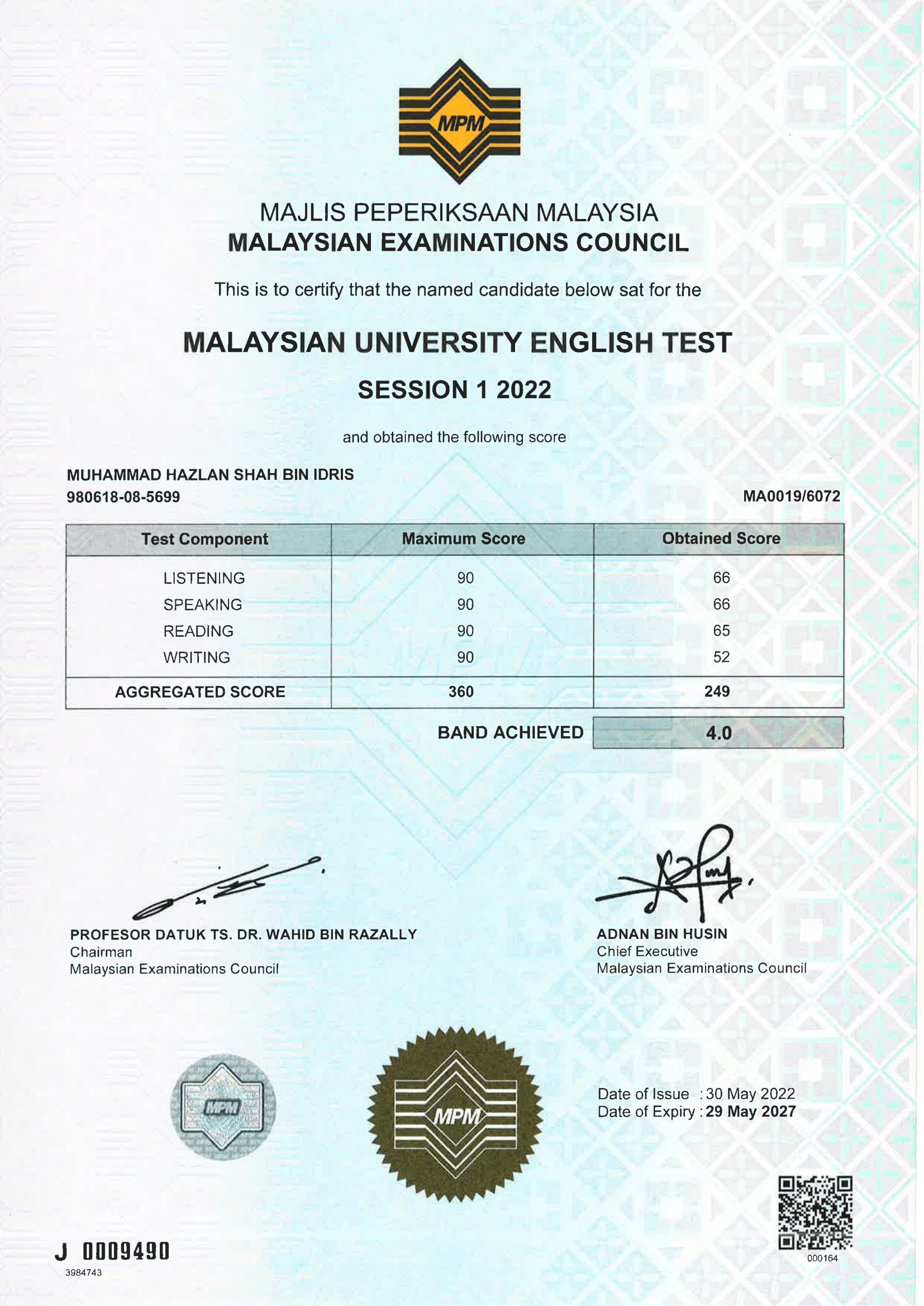 MUET